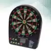 Cible électronique 8 pouces multicolore rouge vert beige avec écran LCD et boutons de contrôle intégrés