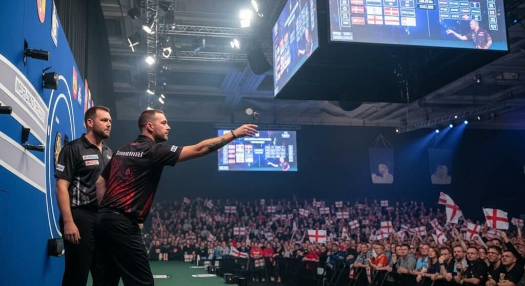 Les rencontres du premier tour et les affrontements à guetter du championnat du monde fléchette 2025