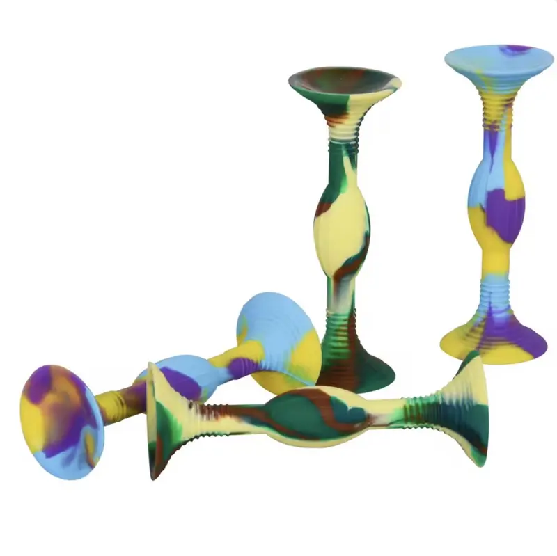 Fléchettes ventouse silicone, lot jeu de lancer collant, anti-stress et sécurisé.