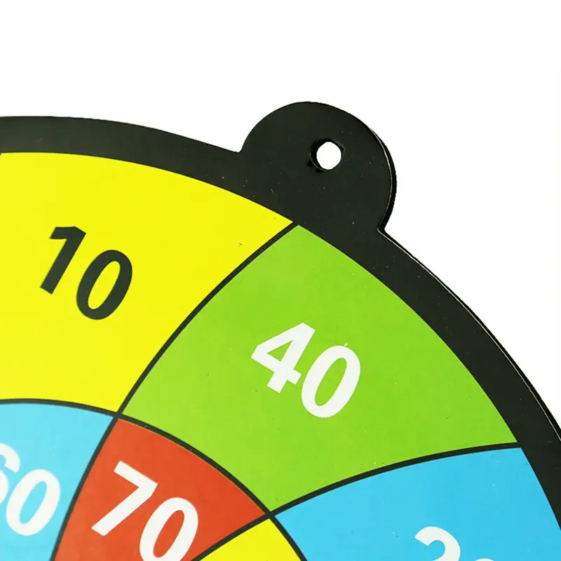 Lot 2 cibles jeu fléchettes magnétiques BELWANG 24,5cm sécurisé pour famille.