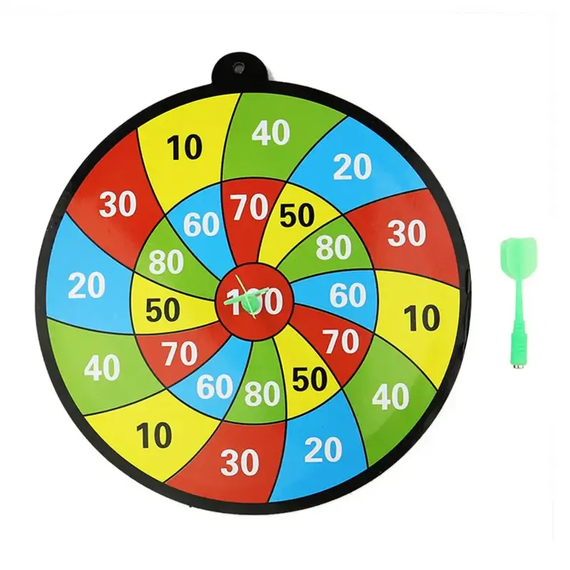 Lot 2 cibles jeu fléchettes magnétiques BELWANG 24,5cm sécurisé pour famille.