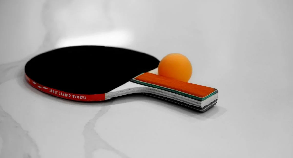 Illustration, raquette de tennis de table